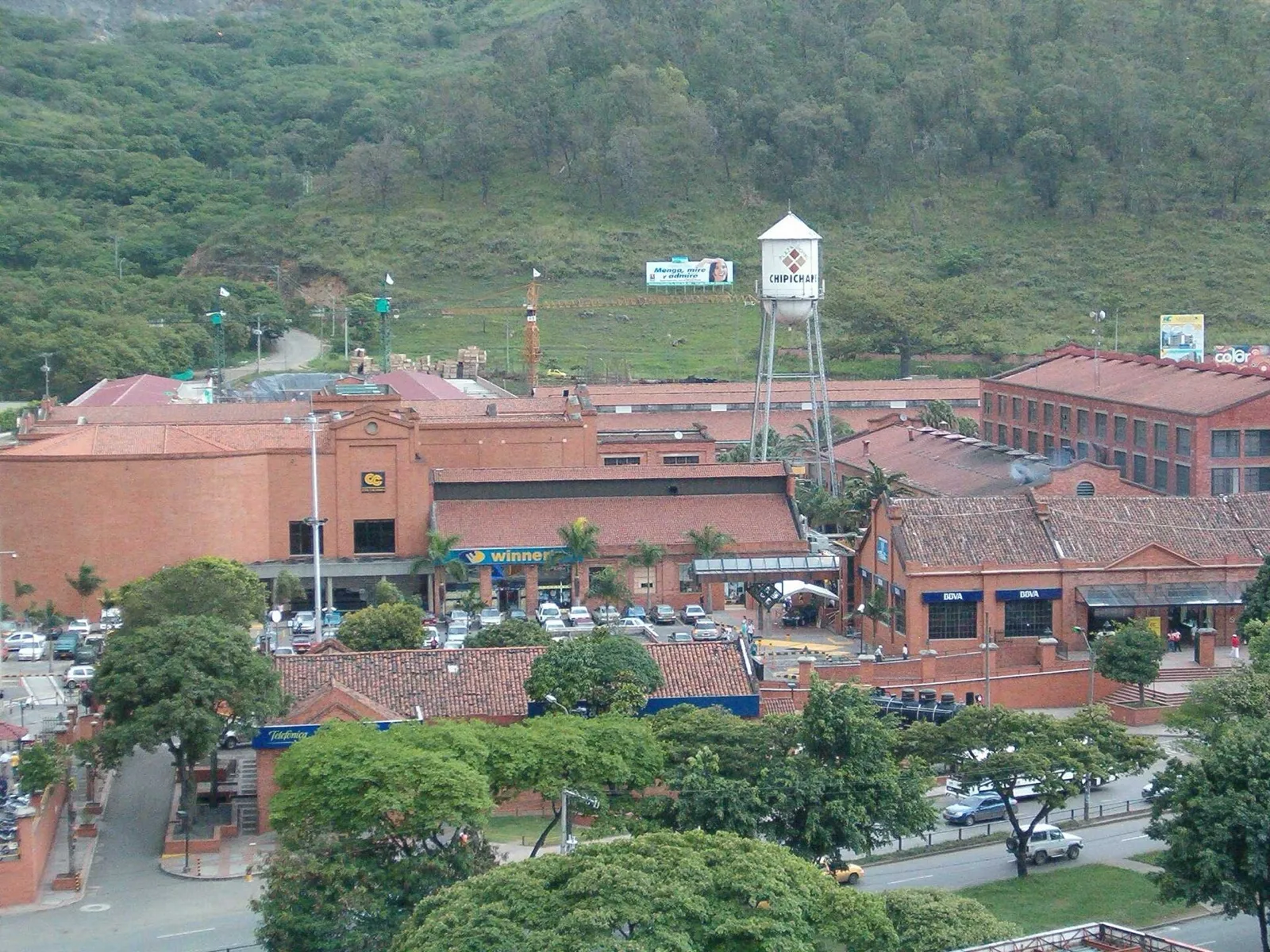 Vista del sector de Chipichape, al norte de Cali