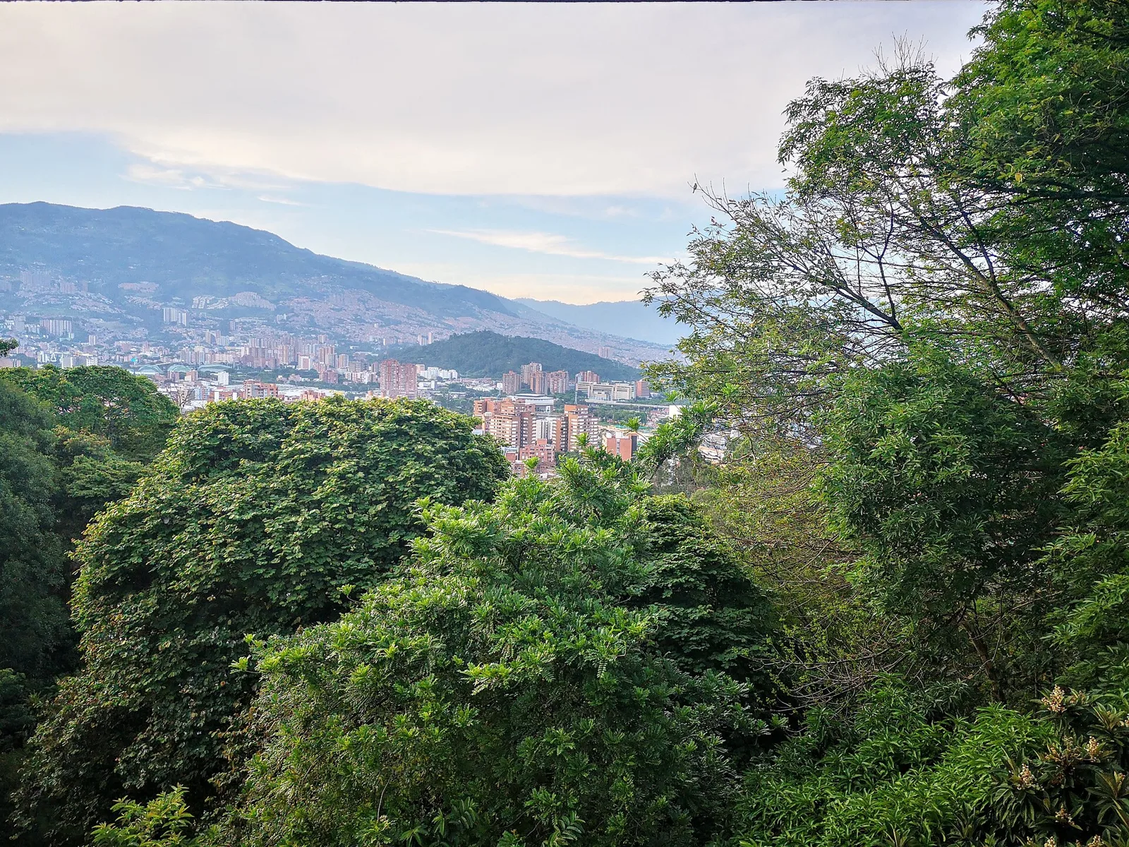 Cerro El Volador visto desde el Cerro Nutibara